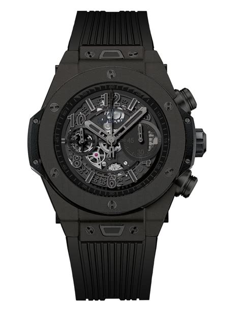 hublot unico all black big bang|hublot big bang unico price.